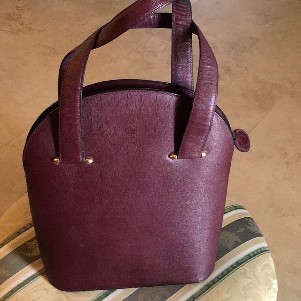 Saffiano Leather Handbag